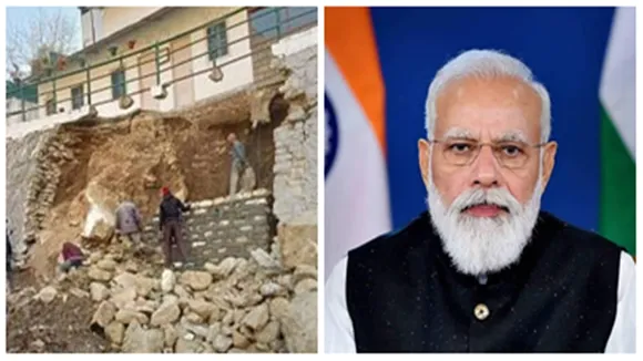 PM Modi,Joshimath,Uttarakhand news,Joshimath sinking,Joshimath news,Uttarakhand,Pushkar Dhami