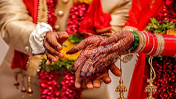 adhya pradesh, marriage, dowry, poster, twitter, viral video