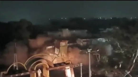 Madhya Pradesh hotel demolition, MP BJP leader hotel demolition, Sagar news, Indian express news