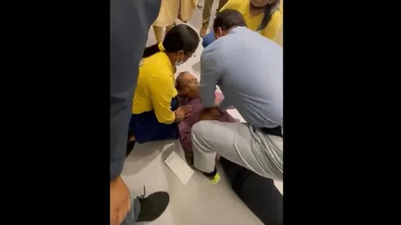 Bengaluru IKEA store, Bengaluru man heart attack video, Bengaluru IKEA store man suffers heart attack video, Bengaluru doctor IKEA store video