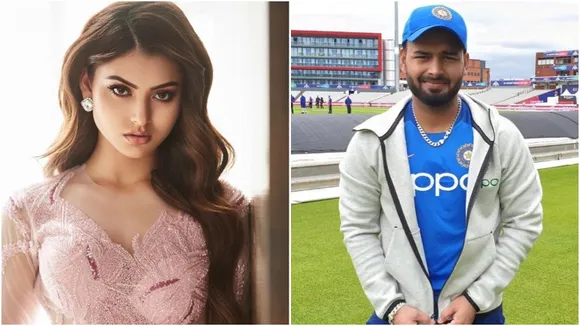 urvashi rautela shared hospital image where rishabh admitted