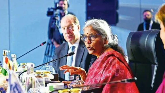 G20 finance meet, crypto, crypto news, crypto g20, Nirmala Sitharaman, G20 Summit, G20 meeting, cryptocurrency, Russia-Ukraine war, Ghana, Sri Lanka, Zambia and Ethiopia, Business news, Indian express, Current Affairs" />