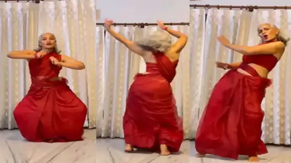 Grandma performed amazing dance at the age of 52, 52 -year -old grandmother's style of Kareena, Women fiercely on the song Chammakchallaon, Indian woman was wonderful even after crossing the age of 50, Dance video of 52 year old woman went viral, People said after watching dance videos- Age is just a number, viral video, dance video, AJAB GAJAB NEWS, KHABRE JARA HATKE, VIRAL NEWS, OMG, WEIRD NEWS