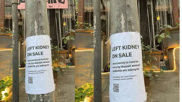 selling kidney viral, trending news