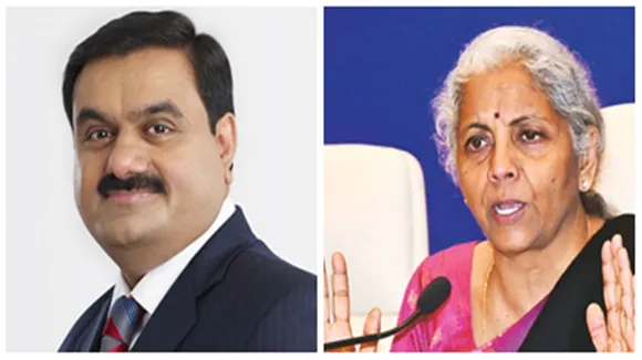 "Adani Group companies, adani group, Adani Enterprises, Nirmala Sitharaman, Hindenburg Research, Indian Express, India news, current affairs"