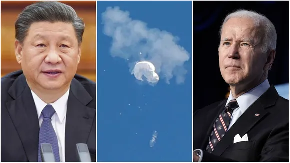China spy balloon,Chinese balloon,chinese balloon in us airspace