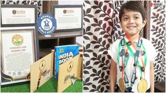 Shreyansh Saha, India book of records, Bharat world record