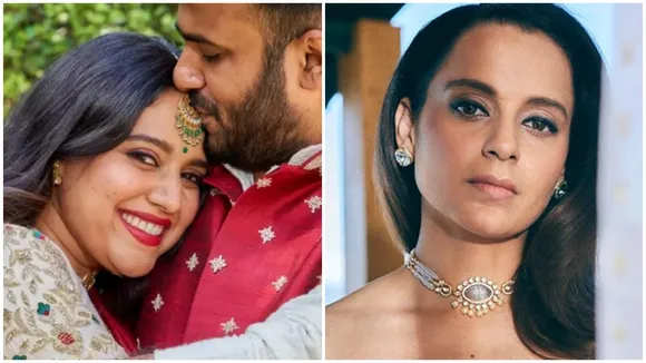 Swara Bhasker, Swara Bhasker marriage, Kangana Ranaut, Swara Bhasker Fahad Ahmad, leader Fahad Ahmad, Swara Bhasker Kangana Ranaut, Special Marriage act, Bollywood, স্বরা ভাস্কর, ফাহাদ আহমেদ, কঙ্গনা রানাউত, স্বরা ভাস্কর কঙ্গনা রানাউত, স্বরা ফাহাদ, স্পেশ্যাল ম্যারেজ অ্যাক্ট, বলিউডের খবর