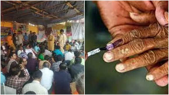 govt workers has threatened not to work in the panchayat polls if they don't get DA