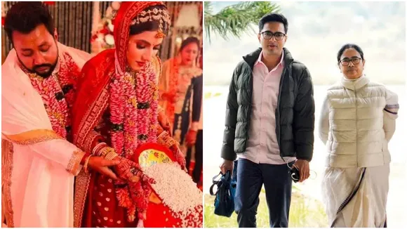 CM Mamata Banerjee's nephew Akash Banerjee tied knot