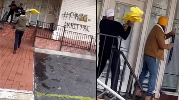 Pro-Khalistani protesters attack Indian Consulate in San Francisco