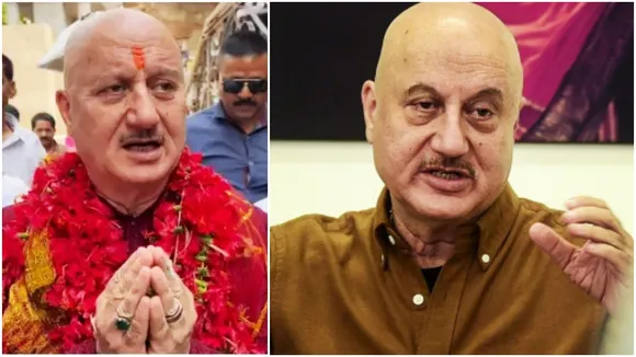 Anupam Kher, Anupam Kher kolkata, Shantiniketan, Visva Bharati, Visva Bharati politics, BJP, Visva Bharati BJP, Bengal politics, Anupam Kher BJP, TMC government, অনুপম খের, কলকাতায় অনুপম খের, শান্তিনিকেতন, বিশ্বভারতী, বিজেপি, বাংলার রাজনীতি, বিবেক অগ্নিহোত্রী, টলিউডের খবর, বলিউডের খবর, বাংলার খবর