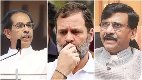 Shiv Sena MP Sanjay Raut to meet Rahul Gandhi over Savarkar controversy, Uddhav Thackeray, Rahul Gandhi, Veer Savarkar, Hindutva, Shiv Sena UBT, Sanjay Raut, Sacrifices of Veer Savarkar, Kaala pani, Congress, Saamana editorial, Defamation case, Maharashtra politics, Political controversies, Legacy of Veer Savarkar, Indian Nationalism"