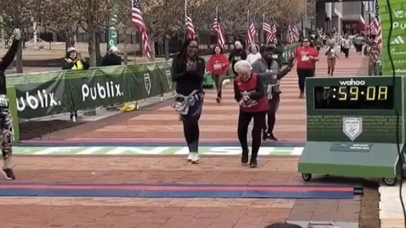 old woman win race,98 year old woman 5 kilometer race,Positive Video,Betty Lindberg,race,Publix Atlanta,Amazing Video,Ajab Gajab news,Trending news,Weird news,98 year old woman,5k race,Trending Video,Viral News In Hindi,Viral Video News,zara hatke,ndtv zara hatke videos,news,Social Media,Entertainment News In Hindi,Tv News And Gossip,Shocking Video,hilarious video"