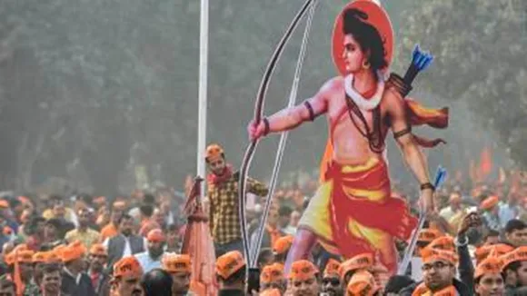 ram navami vhp bjp west bengal panchayat election 2023 , শক্তি প্রদর্শনে রামনবমীতে ফের পথে VHP, পঞ্চায়েতের আগে একরাশ আশার আলো দেখছে বিজেপি