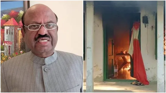 Kaliaganj News, কালিয়াগঞ্জের খবর, Kaliaganj North Dinajpur, কালিয়গঞ্জ উত্তর দিনাজপুর, people set fire at kaliaganj police station, কালিয়াগঞ্জ থানায় আগুন জনতার, minor girl rape and murder, নবালিকাকে ধর্ষণ করে খুন, Bengal News Today, আজ বাংলার খবর
