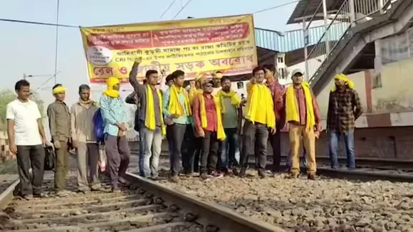 Kurmi Community rail blockade, several train cancelled