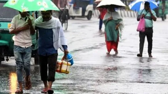 chances of rainfall in several district of bengal