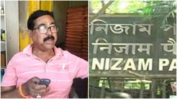 tmc mla tapas saha at kolkata cbi nizam palace office