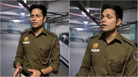 "Delhi cop's rendition of Dil Sambhal Jaa Zara deserves your attention. Viral, already