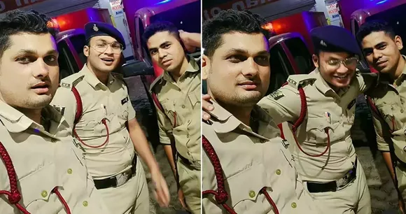 Policemen Making Reels, viral, trending, instagram, reel, viral video