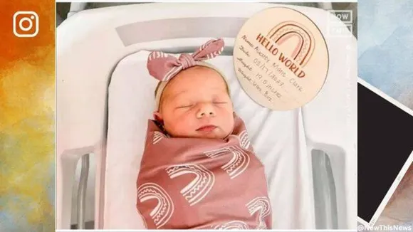 US man welcomes daughter, first girl born in his family after 138 years, Michigan, St. Patrick’s Day, Carolyn Clark, Andrew, viral, trending, indian express
