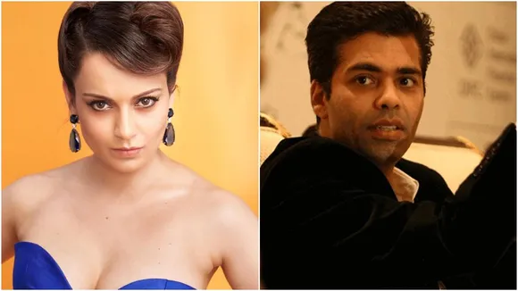 karan johar, karan johar slums by kangana ranaut