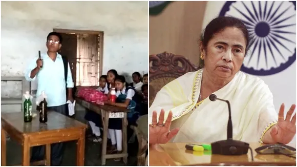 mamata banerjee on gunman in malda school , মালদার স্কুলে বন্দুকবাজ! মমতার মুখে 'ষড়যন্ত্র' তত্ত্ব