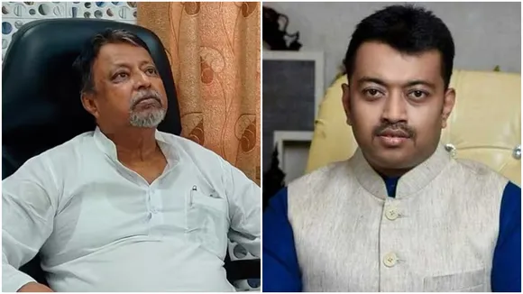 mukul roys son subhragshu roy made explosive comment on his fathers delhi visit , 'টার্গেট অভিষেক, বাবাকে ৫০ হাজার দিয়ে নোংরা খেলা', দাবি মুকুল-পুত্র শুভ্রাংশুর