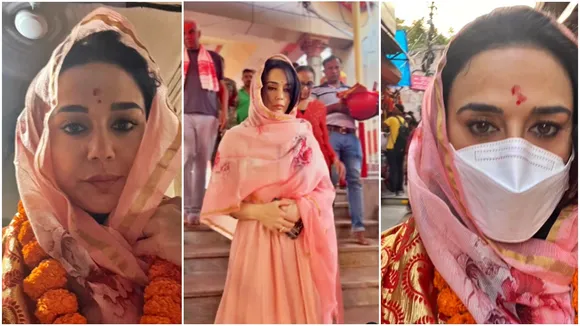 Preity Zinta, Preity Zinta Kamakhya temple, Preity Zinta news, IPL 2023, Preity Zinta IPL, Kings eleven Punjab, Kamakhya temple, Assam Kamakhya temple, প্রীতি জিন্টা, কামাখ্যা মন্দির, আইপিএল ২০২৩, বলিউডের খবর