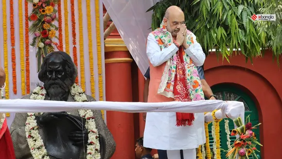 Amit Shah at Jorasanko