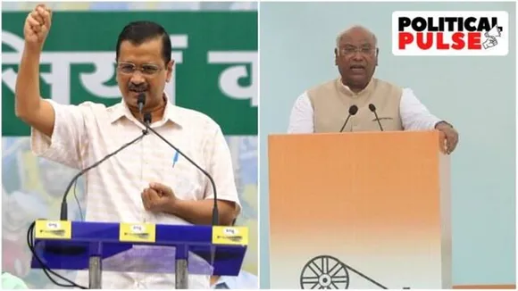 Kejriwal and Kharge