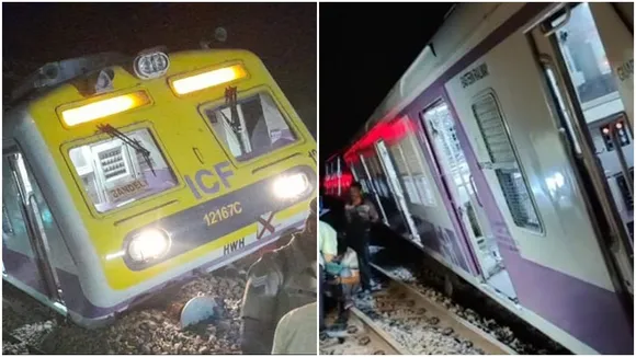 local train have derailed near shaktigarh station
