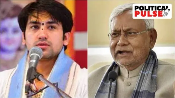 Dhirendra Shastri, Dhirendra Shastri Hindu rashtra call, Hindu rashtra comment, BJP slams Baba bageshwar hindu rashtra call, Nitish Kumar slams Baba bageshwar's Hindu rashtra call, Hindu Rashtra news, BJP news, baba bageshwar, Dhirendra Shastri Hindutva, Hindutva, Dhirendra Shastri news, Baba Bageshwar news, Nitish Kumar news Indian Express