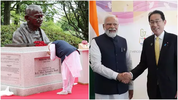 G7 Summit, PM Modi in Hiroshima, PM Modi G7 Summit meet, PM Modi in Japan, Modi Japan visit, Quad Summit, Quad Summit 2023, Indian Express"