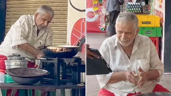 bangaluru bonda vendor viral video,bangaluru bonda vendor video,bengaluru artist latest news,Bengaluru artist,Artist surprises food vendor,Food Vendor,portrait,portrait artist,food vendor portrait,Heart Touching Video,Amazing Video,viral video,Bengaluru artist viral video,Bengaluru artist portrait,Trending Video,Viral News