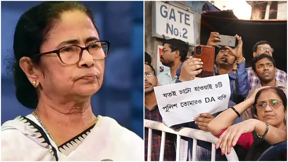 wb govt employees target mamata banerjee for da conditions , 'অস্বিস্তের সংকটে নোংরা রাজনীতি মমতার', পাল্টা জবাব ডিএ আন্দোলনকারীদের