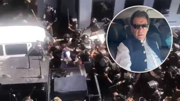 Imran Khan arrested , ইমরান খান গ্রেফতার, পাকড়াও পাক রেঞ্জার্সদের হাতে