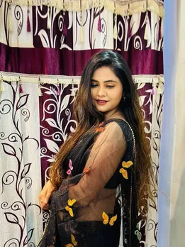 বীণা জগতাপ কালো নেট শাড়ি ভিডিও