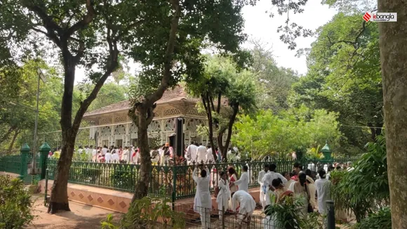 rabindra bhavan in santiniketan is also closed on rabindra jayanti , রবীন্দ্র-জয়ন্তীতেও বন্ধ বিশ্বভারতীর মূল আকর্ষণ রবীন্দ্রভবন, বাতিল দু'টি অনুষ্ঠান