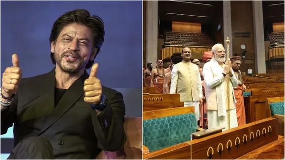 shah rukh khan, narendra modi, shah rukh khan on parliament, shah rukh khan new parliament, narendra modi on parliament, new parliament bhaban, শাহরুখ খান, নতুন পার্লামেন্ট, নরেন্দ্র মোদী, বলিউড, indian express entertainment news, express entertainment news, today express entertainment news, indian express news, express news on bollywood, আজকের বিনোদন, টলি দুনিয়া