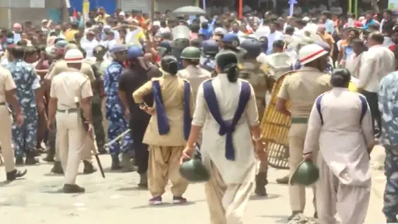 Panchayat Election 2023: Bombs hurled in Canning, police lathicharged