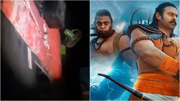 Prabhas, prabhas adipurush, prabhas new film, adipurush controversy, adipurush prabhas and kriti new film, adipurush release today, adipurush songs, Sita in adipurush, আদিপুরুষ, প্রভাস, কৃতি, kriti sanon, entertainment news, today entertainment news, ie entertainment news, express entertainment news, আজকের বিনোদনের খবর, বিনোদনের খবর, latest entertainment news