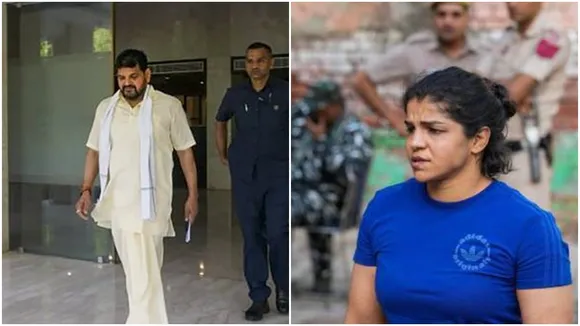 Sakshi Malik, Brij Bhushan Sharan Singh, Brij Bhushan sexual harassment, Brij Bhushan police complaint, women wrestlers, BJP MP, Wrestling Federation of India, WFI president, Wrestling News, Sports News, Indian Express