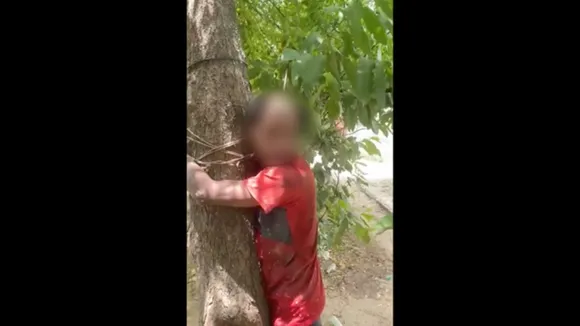 Muslim youth beaten humiliated on camera, Bulandshahr viral video, Bulandshahr communal violence, mobile phone theft in Bulandshahr, UP Crime news, UP crime, Crime news India