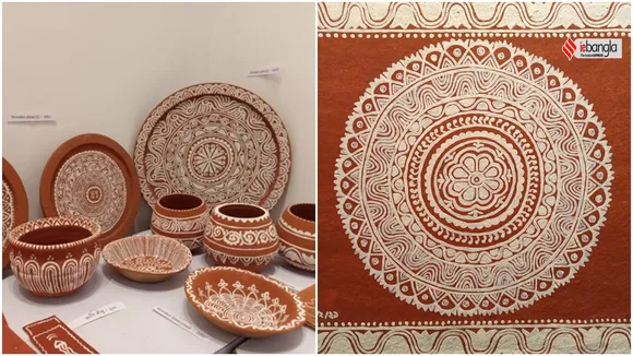 আলপনা, Traditional Alpana Workshop, Alpana Bidhan Biswas, কলকাতা আলপনা ওয়ার্কশপ, বাংলার আলপনা, বেঙ্গলি নিউজ, টপ বাংলা খবর, Alpona expert Bidhan Biswas, aplana, Top Trending, Top viral, special news, feature news, entertainment news, Bengali culter, Bengali entertainment,