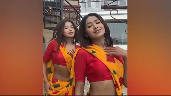 Nepali twin sister, Nepali twin sister video, nepali song, nepali sister, nepali twins, nepali dance video, dance video, viral video, bollywood news, bollywood news in hindi