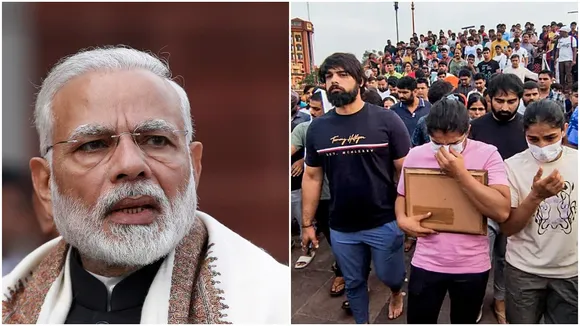 Wrestlers Meeting With Amit Shah, Wrestlers Join Railway Job, Bajrang Punia On Wrestler Protest, Bajrang Punia, Sakshi Malik, Vinesh Phogat, Brij Bhushan Sharan Singh, Rakesh Tikait, Delhi Police