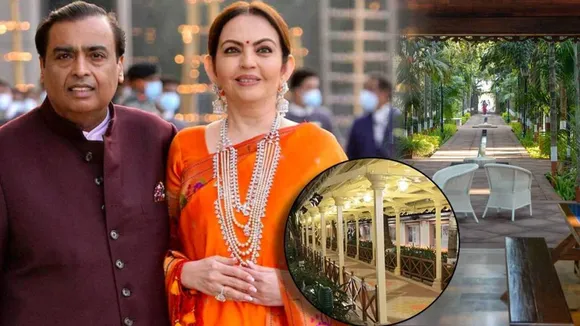 Mukesh Ambani House Open For Visit In Just Two Rupees For Late Father Dhirubhai Ambani Memorial House Watch Inside Ambani House Photos