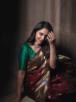 কুঞ্জিকা কালউইন্ট পৈঠানি শাড়ি